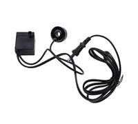 Ieron Pompe à Eau Submersible, Pompe de Fontaine 3 W 0,18 m3/h avec 4 lumières LED pour Fontaine, Piscine, étang, Aquarium (avec tête de connecteur)
