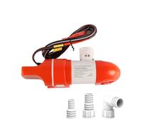 Ieron Pompe de cale Automatique 12 V 1 100 GPH pour Bateaux Pompe de cale Basse électrique à 360 degrés en Acier Inoxydable Accessoires de Bateau fiables pour Une élimination sûre et Efficace de