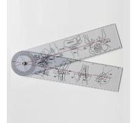 Ieron Règle médicale, règle d'angle des Membres, jauge orthopédique, goniomètre de la Colonne vertébrale, utilisée pour la thérapie Physique et Sportive, Angle de l'articulation ulnaire orthopédique