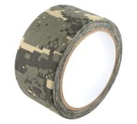 Ieron Rouleau de Ruban adhésif cohésif pour Bandages de Camouflage pour Bandes de Sport élastiques et Extensibles Solides 5 cm x 10 m Gris Camo