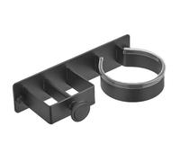 Ieron Support Mural pour sèche-Cheveux et lisseur, étagère en Spirale en métal Auto-adhésive, Support de Rangement pour cintres avec Organisateur de câbles pour Coiffeuse, Salle de Bain