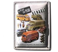 IETS15040RC Plaque métal Renault I&S Collector (15x20cm) *modèle en Relief*