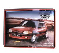 IETS16132RC Plaque métal Peugeot 205 GTI I&S Collector (15x20cm) *modèle en Relief*