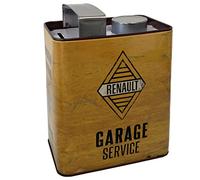 IETSBH15160 Tirelire bidon d'huile Renault Garage Service Licence Officielle Dimensions 17x12x8 cm Les Collections Rétro