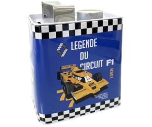 IETSBH15751 Tirelire bidon d'huile Légende du Mans - Renault Alpine Dimensions 12,2x7,8x17,1cm