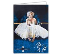 IETSCPXL-19771 MAXI GRANDE CARTE XL 22x31cm Marilyn Monroe Actrice Chanteuse Américaine CELEBRITY ICONS Sidney Maurer LICENCE OFFICIELLE - Intérieur 44x31cm Avec Enveloppe - Cadeau Anniversaire