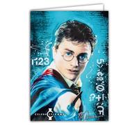 IETSCPXL-19772 MAXI GRANDE CARTE XL 22x31cm Sorcier Lunettes Rondes Cicatrice éclair front CELEBRITY ICONS Sidney Maurer LICENCE OFFICIELLE - Intérieur 44x31cm Avec Enveloppe - Cadeau Anniversaire