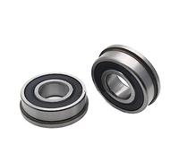 IEUMJNAT Bouclier de Joint bimétallique, Micro roulement à Gorge Profonde, 1 pièce, F6200 F6201 F6202 F6203 F6204 F6205 F6206-2RS, Bride(F6201)