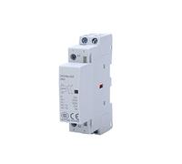 IEUMJNAT Contacteur CC HCH8s-25Z, Bobine 24 V CC, 12 V CC, 2 pôles, 220 V, 25 A, 16 A, 2 NO, 1 NO, 1 NC, Automatique, for Usage Domestique, Type Rail, 1 pièce(2P 25A 2NC DC12V)