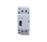 IEUMJNAT Contacteur Domestique 2P 63A AC220V 50/60HZ, contacteur monophasé sur Rail DIN, Interrupteur de Commande Manuel 2NO, 1 pièce(40A 2P 230V 2NO)