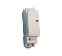 IEUMJNAT Contacteur modulaire Automatique ICT-25A 40A 100A 4P 2P 2NO ou 1NO1NC 110V 220V for Usage Domestique, Type Rail DIN, 1 pièce(25A 1NO1NC AC110V)
