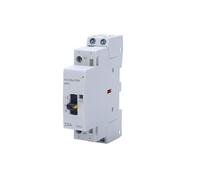 IEUMJNAT Contacteur modulaire Domestique AC HCH8s-25M 2P 20A 220V DIN Rail avec Interrupteur de Commande Manuel 2NO 1NO 1NC ou 2NC 1 pièce(2P 25M 2NC AC230V)