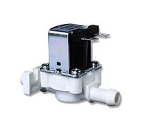 IEUMJNAT Électrovanne motorisée en Plastique de 12MM, Bouche pagode avec Support, Fontaine à Boire, Machine Eau Pure, électrovanne 12V 24V 220V 1 pièces(DC24V-NORMALLY Closed)