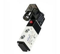 IEUMJNAT Électrovanne pneumatique 4v210-06 4v210-08 Contrôleur 220v Vanne d'inversion de vanne d'air Bobine électronique 24v(4v210-08 AC220V)