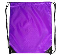 iEverest Gym Sac à Cordonnet Sac à Dos Unisexe Sac de Sport Natation Eau Sac Résistant/PE Sac Kit Sac D'école Sac à Dos Gymnastics Parfait pour L'école Sport Plage Livres et Voyage (Violet)