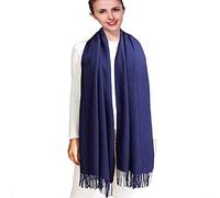 iEverest Pashmina Foulard Wraps Châle pour femmes Bleu marin 200 * 70 cm