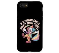 If A Clown Farts Does It Smell Funny Blagues de Cirque - Coque pour iPhone SE (2020) / 7/8