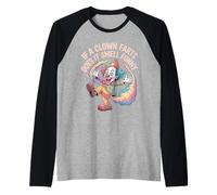 If A Clown Farts Does It Smell Funny Blagues de Cirque - Manche Raglan