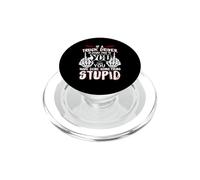 If A Truck Driver is Doing This to You Funny Trucker Dad PopSockets PopGrip pour MagSafe