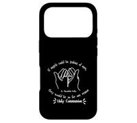 If Angels Could Be Jalous of Men Holy Communion Coque pour iPhone 17 Pro