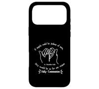 If Angels Could Be Jalous of Men Holy Communion Coque pour iPhone 17 Pro Max