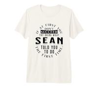 If At First You Don't Succeed Try Doing What Sean T-Shirt Haut de Gamme