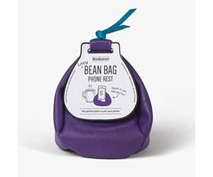 IF Bookaroo Petit pouf repose-téléphone Violet