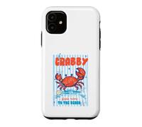 If Crabby Please Return Me to The Beach Humour côtier drôle Coque pour iPhone 11