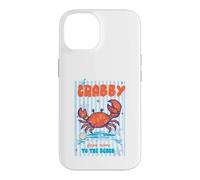If Crabby Please Return Me to The Beach Humour côtier drôle Coque pour iPhone 14