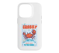 If Crabby Please Return Me to The Beach Humour côtier drôle Coque pour iPhone 14 Pro