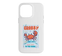 If Crabby Please Return Me to The Beach Humour côtier drôle Coque pour iPhone 14 Pro Max