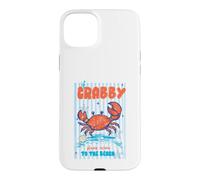 If Crabby Please Return Me to The Beach Humour côtier drôle Coque pour iPhone 15 Plus