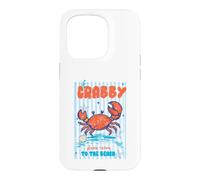 If Crabby Please Return Me to The Beach Humour côtier drôle Coque pour iPhone 15 Pro