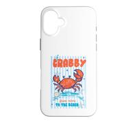 If Crabby Please Return Me to The Beach Humour côtier drôle Coque pour iPhone 16 Plus