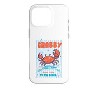 If Crabby Please Return Me to The Beach Humour côtier drôle Coque pour iPhone 16 Pro