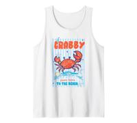 If Crabby Please Return Me to The Beach Humour côtier drôle Débardeur