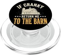If Cranky Return Me to The Barn PopSockets PopGrip pour MagSafe