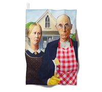 IF Dry Humour - Torchon - Tissu américain (IC), Motif