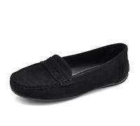 IF Fashion Chaussures Mocassins Slip On Loafers Femmes Doux avec Strass Pierres en Daim FT245, 41 EU