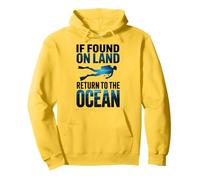 If Found On Land Return To The Ocean Sweat à Capuche
