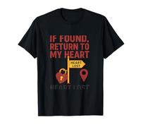 If Found Return to My Heart Funny Couples, nouveauté T-Shirt