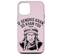 If Genghis Khan So Khan You Funny Pun hilarant Motivation Coque pour iPhone 12/12 Pro