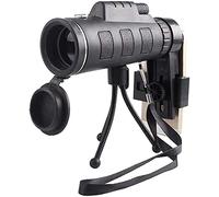IF.HLMF Télescope monoculaire, monoculaire étanche, monoculaire HD Haute Puissance 40X60 avec Support pour Smartphone et trépied pour l'observation des Oiseaux, Le Camping, la randonnée