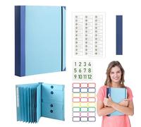 If I Die Classeur, In Case I Die Document Folder, Organisateur De Documents Importants Avec Autocollants, In Case I Go Missing Binder, Folio Document Organizer, Portable File Folder Pour La Maison