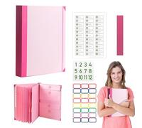 If I Die Classeur, In Case I Die Document Folder, Organisateur De Documents Importants Avec Autocollants, In Case I Go Missing Binder, Folio Document Organizer, Portable File Folder Pour La Maison