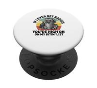If I Ever Get Rabies, You're High on My Bitin' List Raton Laveur PopSockets PopGrip Adhésif