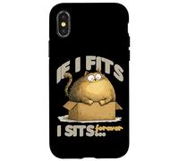 If i Fits i Sits Forever Coque pour iPhone X/XS