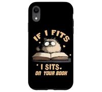 If i fits I sits on your book Coque pour iPhone XR
