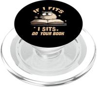 If i fits I sits on your book PopSockets PopGrip pour MagSafe