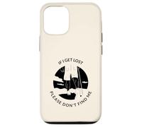 If I Get Lost Please Don't Find Me (Graphique de randonnée) Coque pour iPhone 12/12 Pro